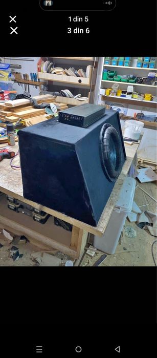 Vând subwoofer auto