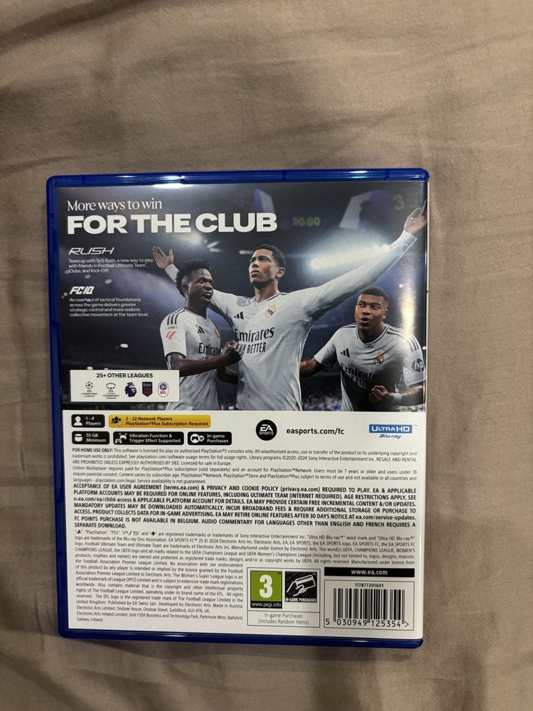 FC 25 за playstation 5