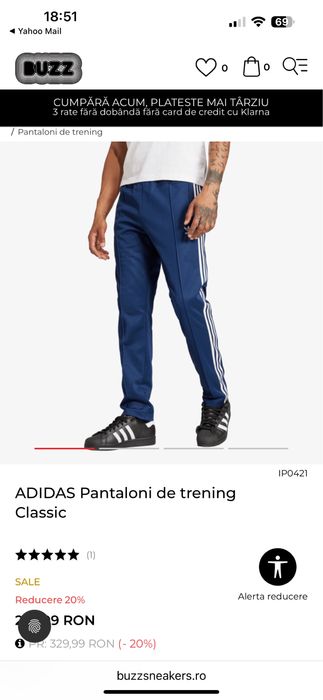 Pantaloni de trening - night indigo Adidas Originals