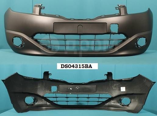 Бампер передний на Ниссан Кашкай 10-13 / Nissan Qashqai 10-13