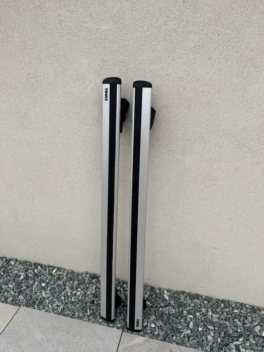 Set bare Thule WingBar Evo  + Thule Evo Raised Rail