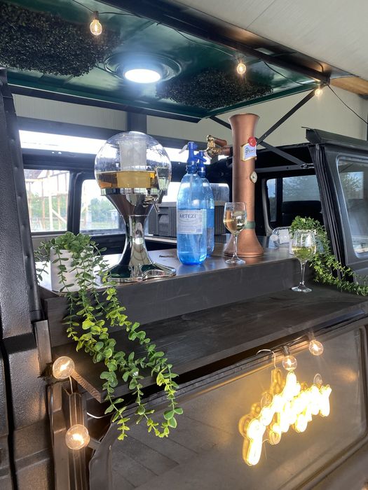 Bar mobil, masina evenimente, coktail, bere dozator, shoturi, cafea…