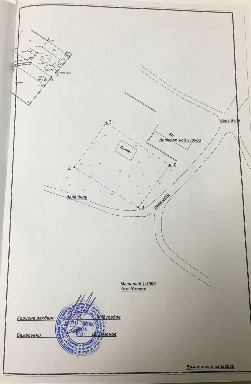 Tayyor no turar yer sotiladi