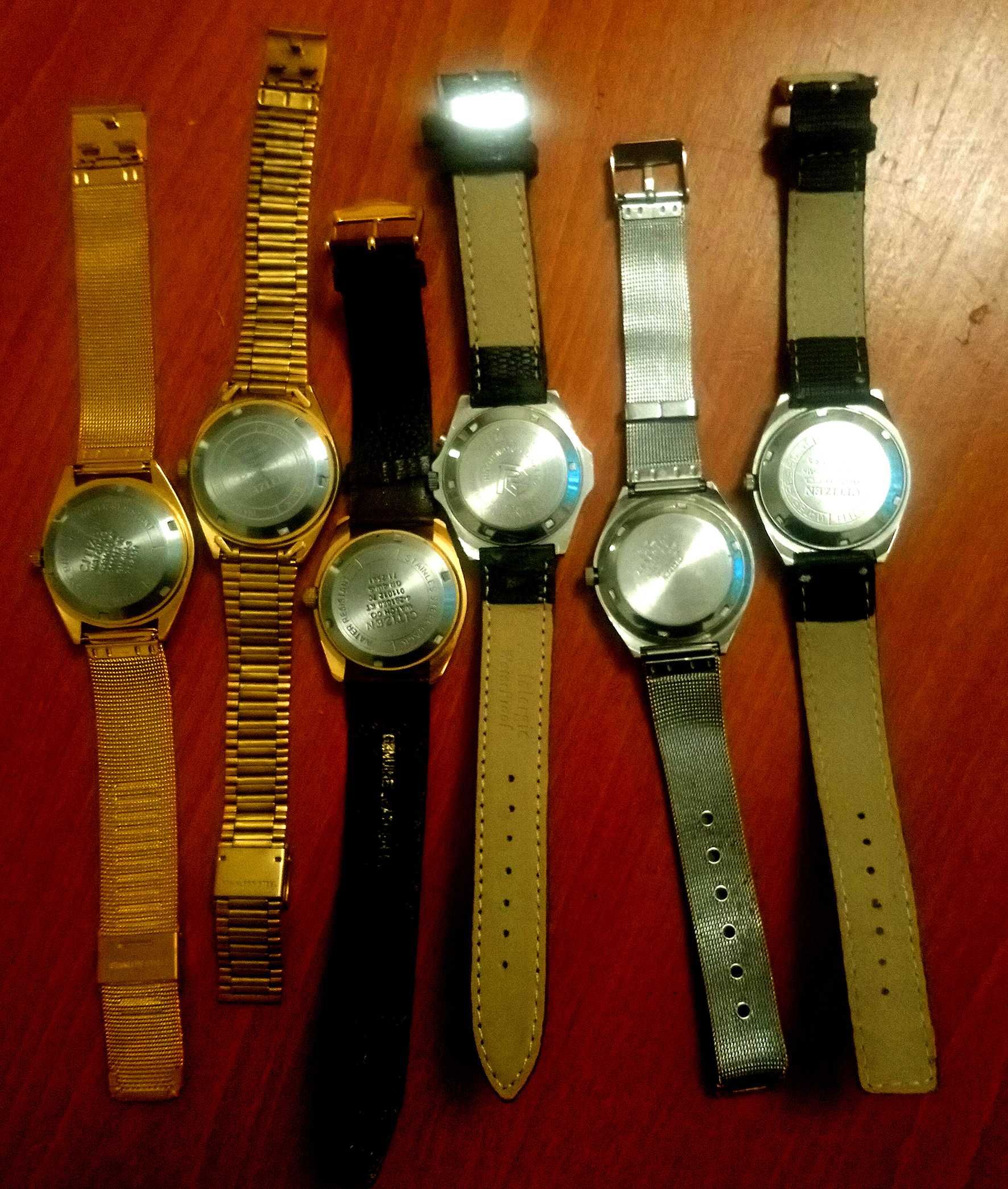 CITIZEN automatic, SEIKO 5 automatic,  RICOH automatic, НМТ