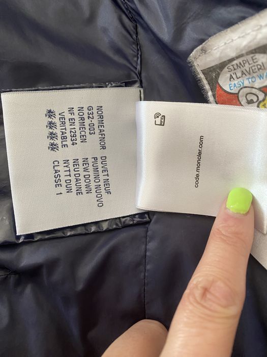 Vand geaca Moncler puffer