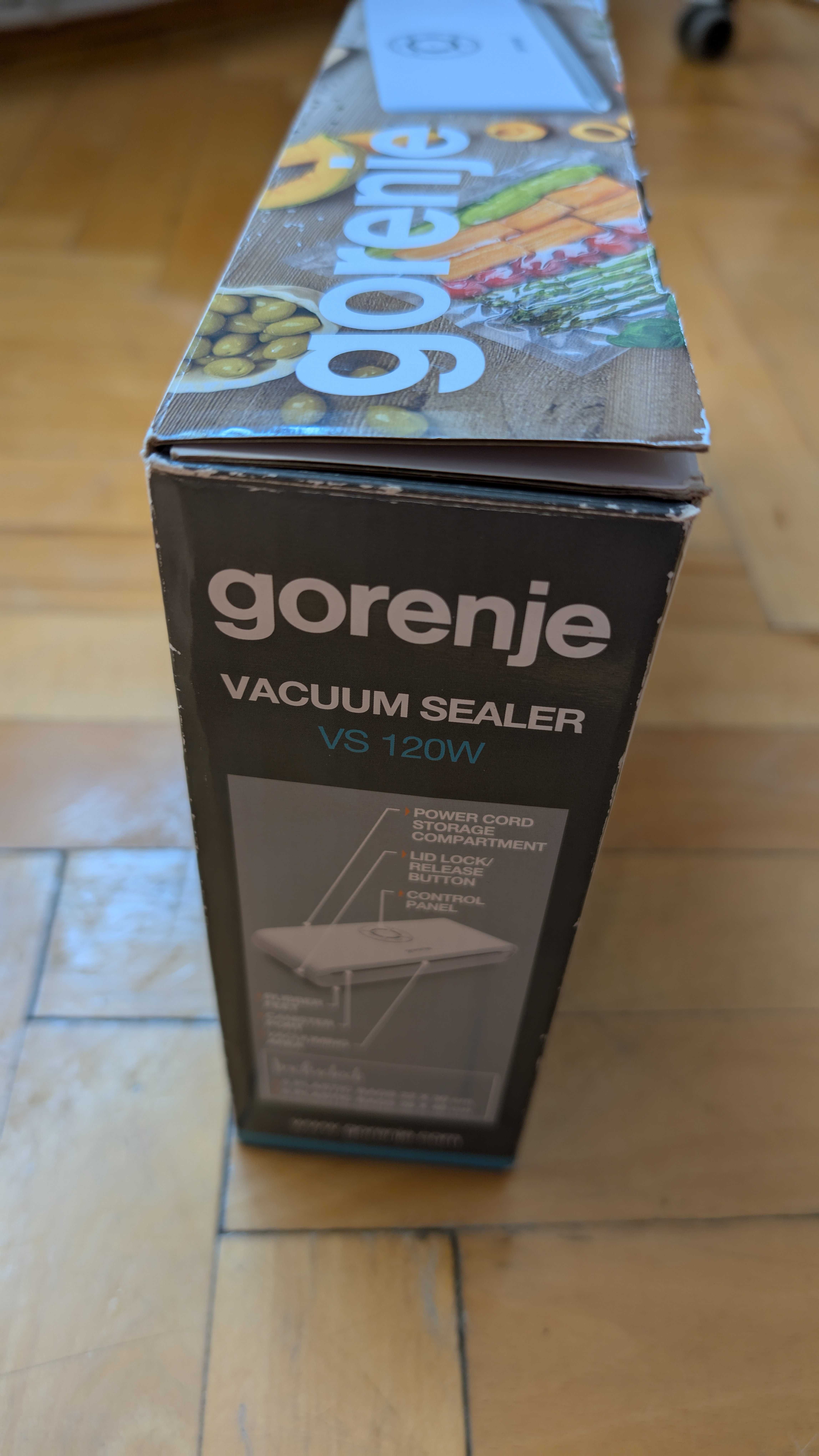 Aparat de vidat Gorenje VS120W, alb