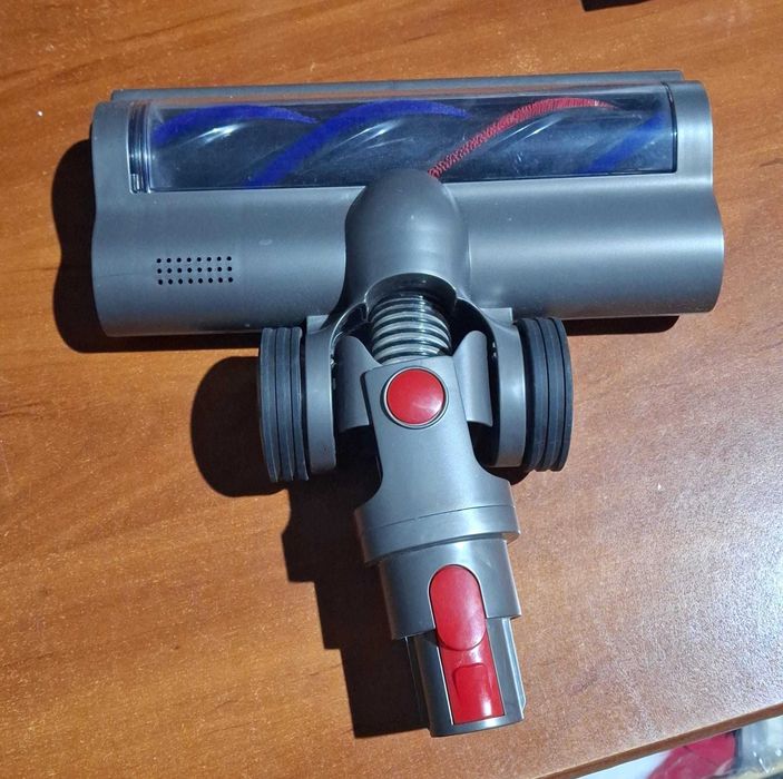 Cap perie electrica, cu LED, compatibil cu Dyson V7-V15, gri