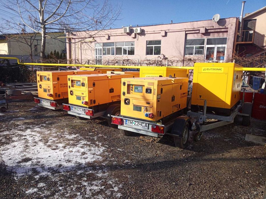 Inchiriere generator 220v/380V DIESEL 16kw,25kva-NOU
