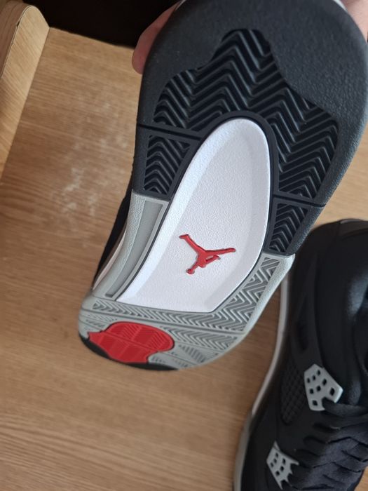 Jordan 4 black canvas