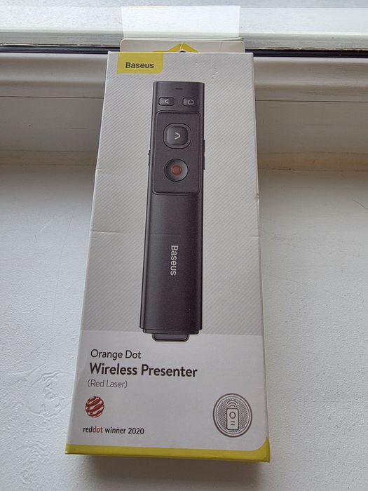 Беспроводной Презентер Baseus Orange Dot (Red Laser)