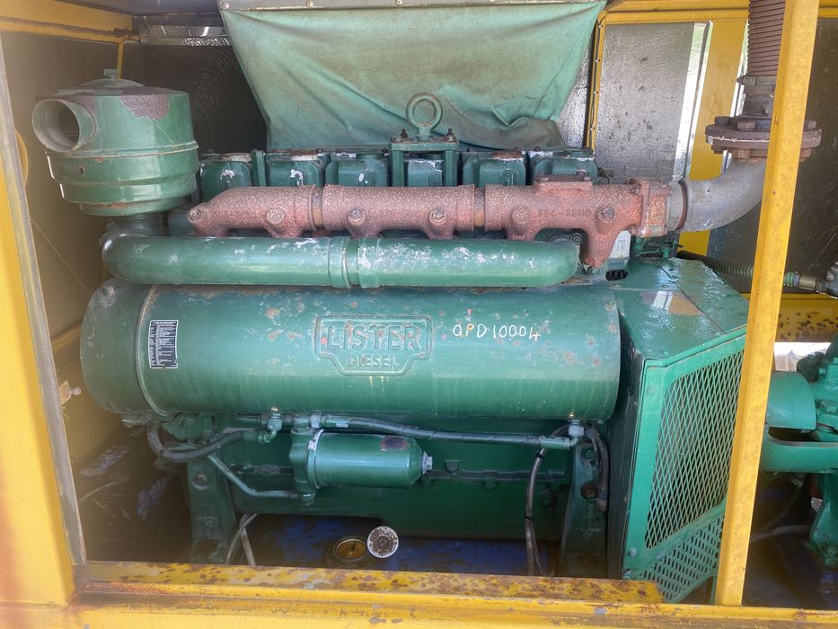 Pompa de irigatii pe remorca