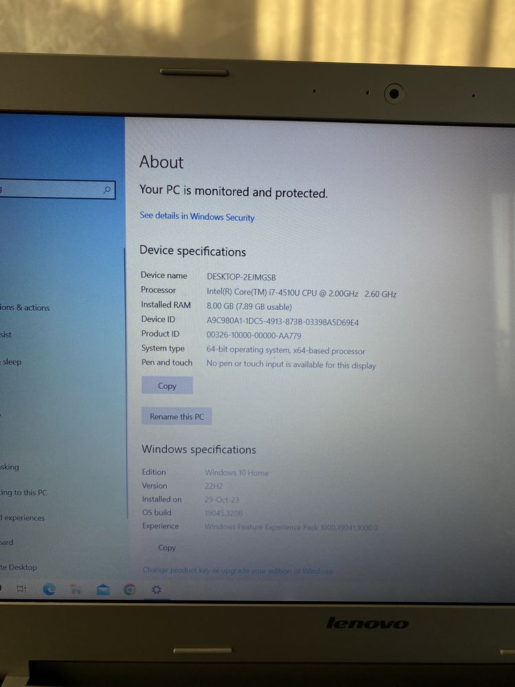 Laptop Lenovo Z50-70 15.6"