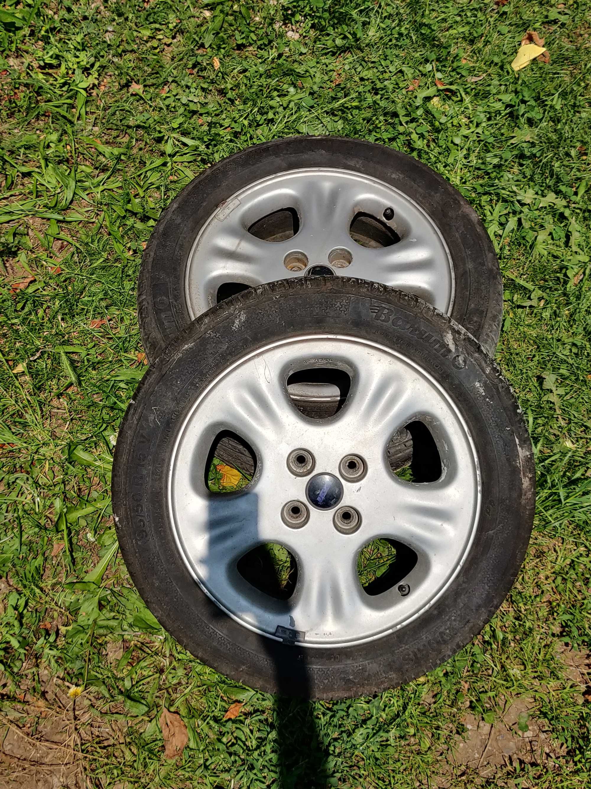 Алуминиеви джанти 15" с летни гуми 195/50/R15 6Jx15H2 за Фиат