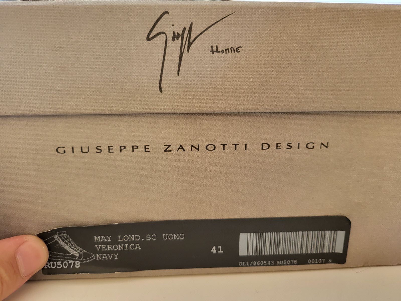 Giuseppe Zanotti 40.5 Originali