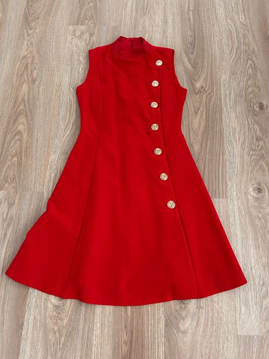 Дамска червена рокля