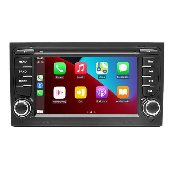 1-8GB Navigatie GPS Dedicata Audi A4 B6 B7 Seat Exeo Carplay Android