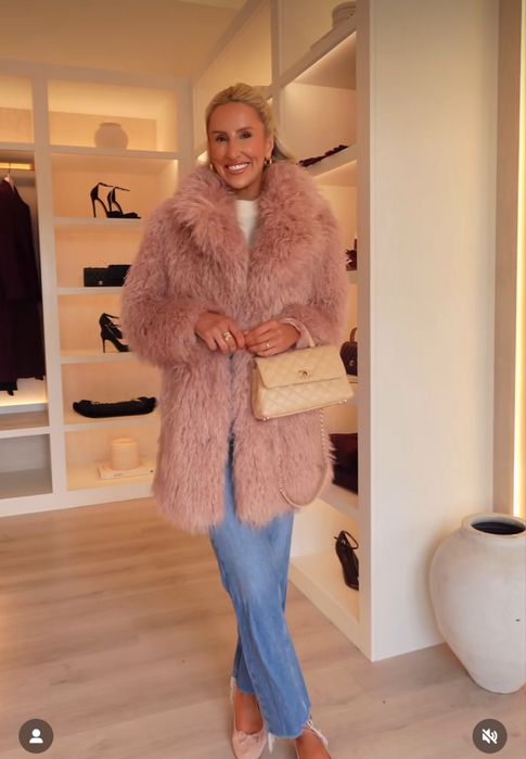 Ново пухено палто Zara / Зара