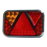 Lampa spate 200x130, LED, 6 functii, cu numar si mers inapoi, FT-270 Fristom, FT 270 cu cablu
