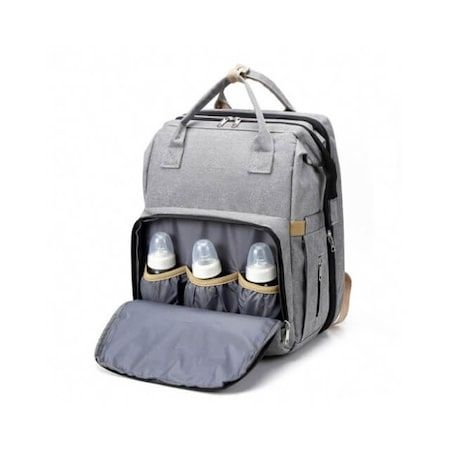 Rucsac multifunctional mamici, transformabil in patut bebe, pliabil