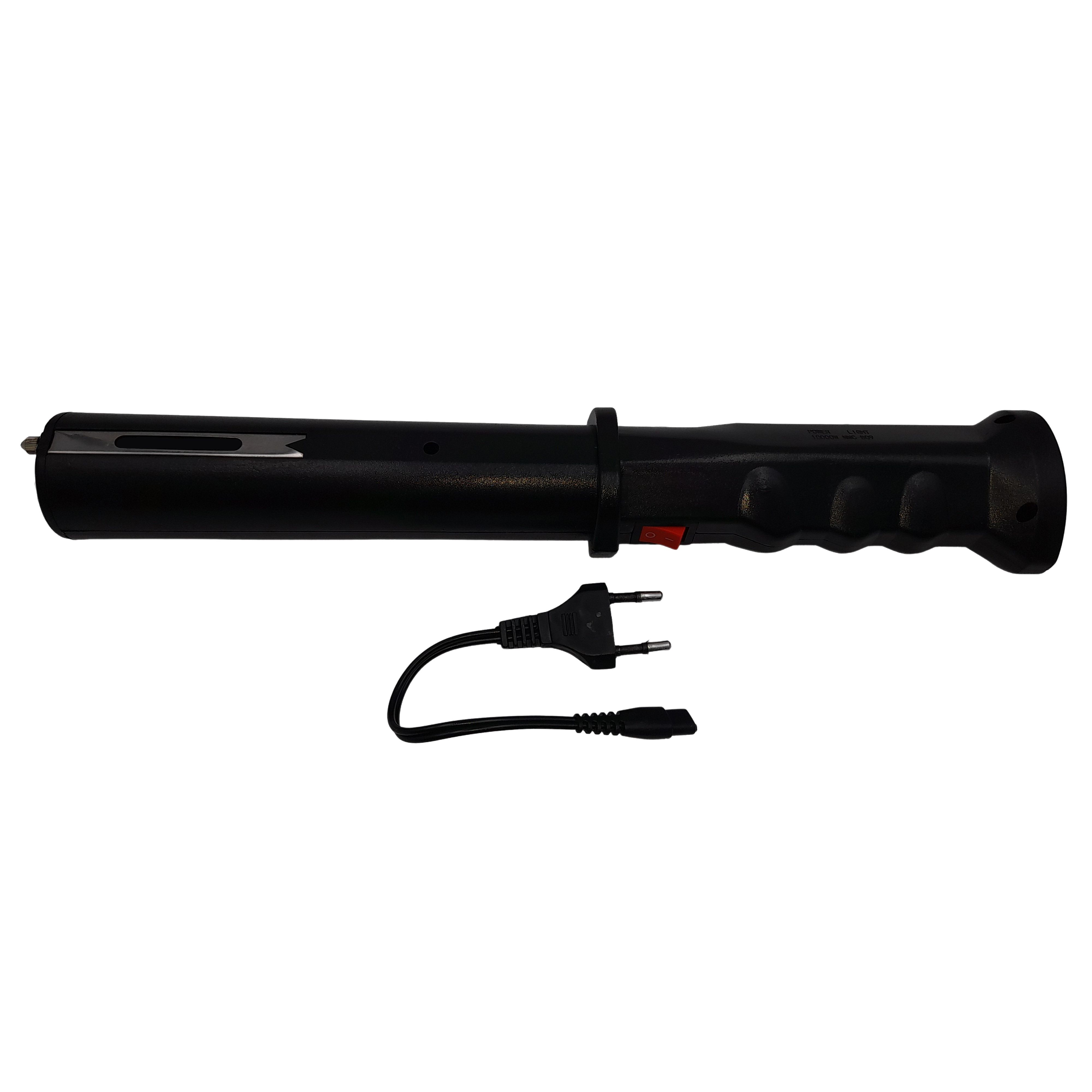 Baston electrosoc si lanterna IdeallStore®. Unit TW-809, 33.5 cm