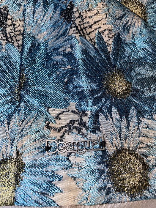 Trench, palton brocart Desigual mărimea 40