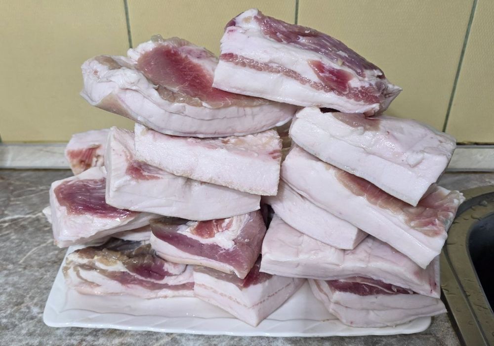 Сало солёноеееее