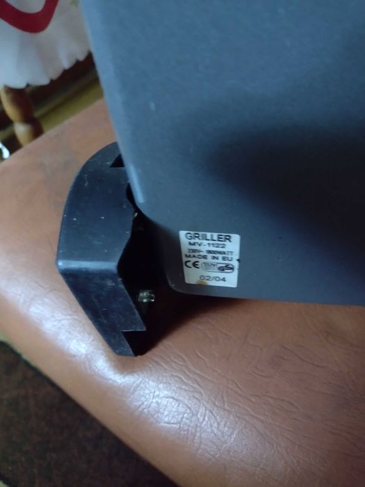 Griller electric dublu, mare, puțin folosit