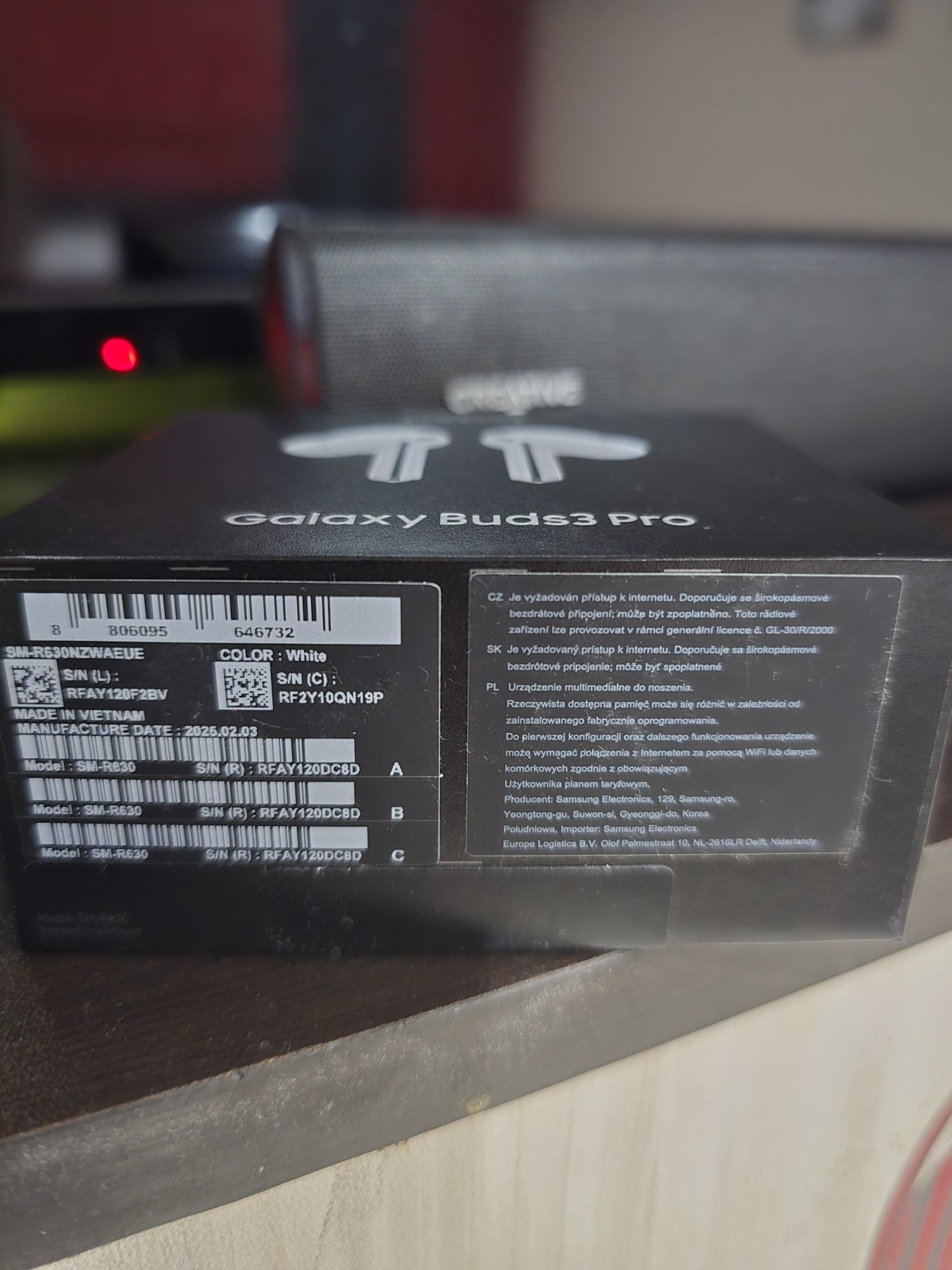 Нови!  Samsung Galaxy Buds 3 Pro White