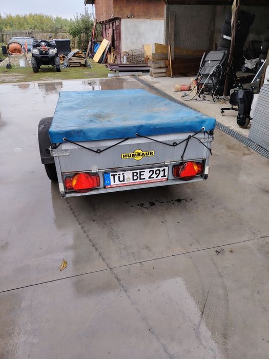 Remorca humbaur 750 kg de 100 km/h
