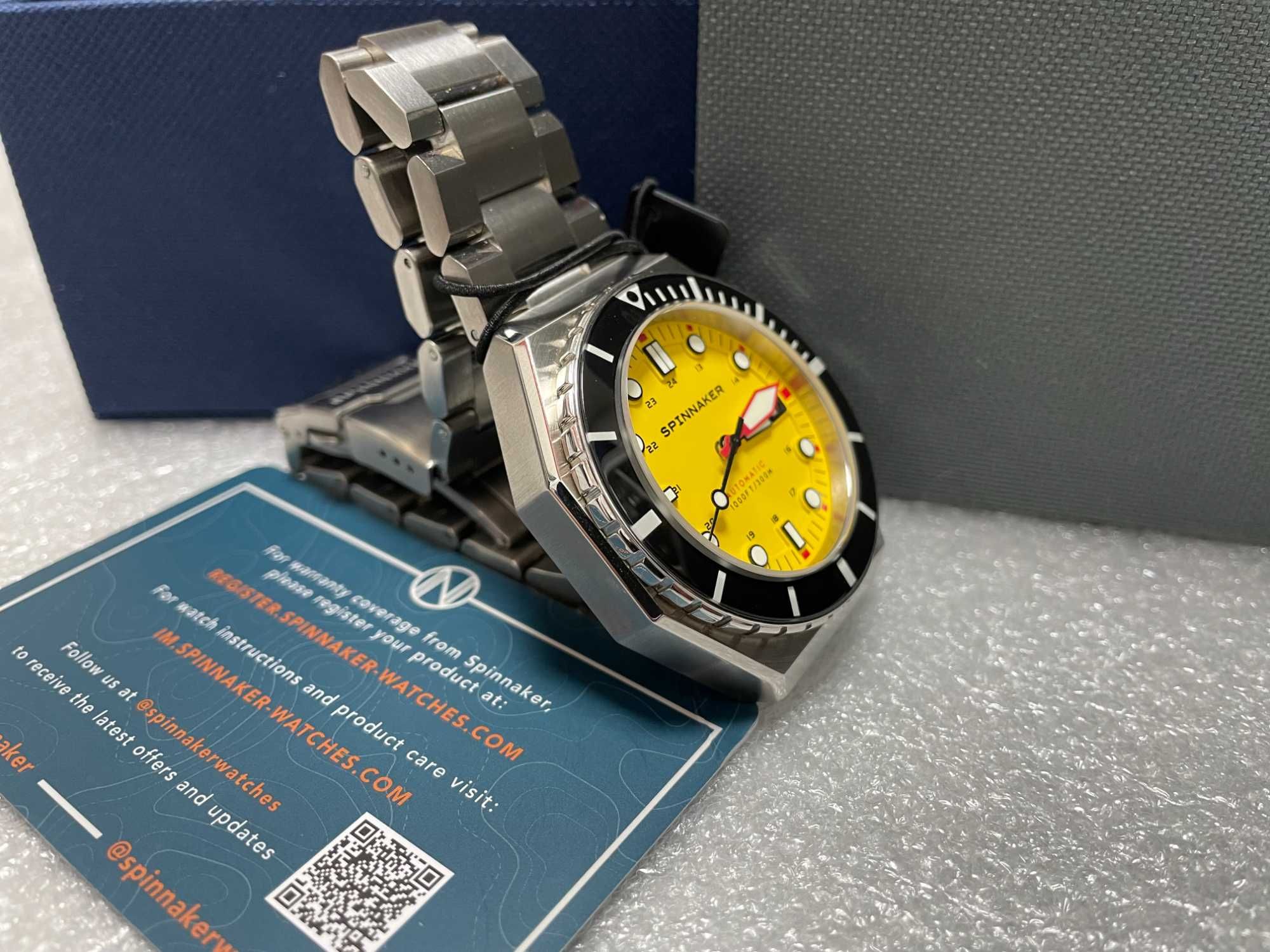 НОВ! Мъжки Автоматичен Часовник Spinnaker SP-5081-II Dumas 30ATM/300м.
