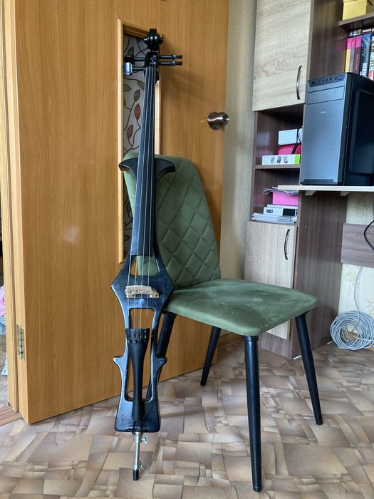 Электровиолончель HVPV-30(Китай) 4/4, чехол, 3 смычка, канифоль