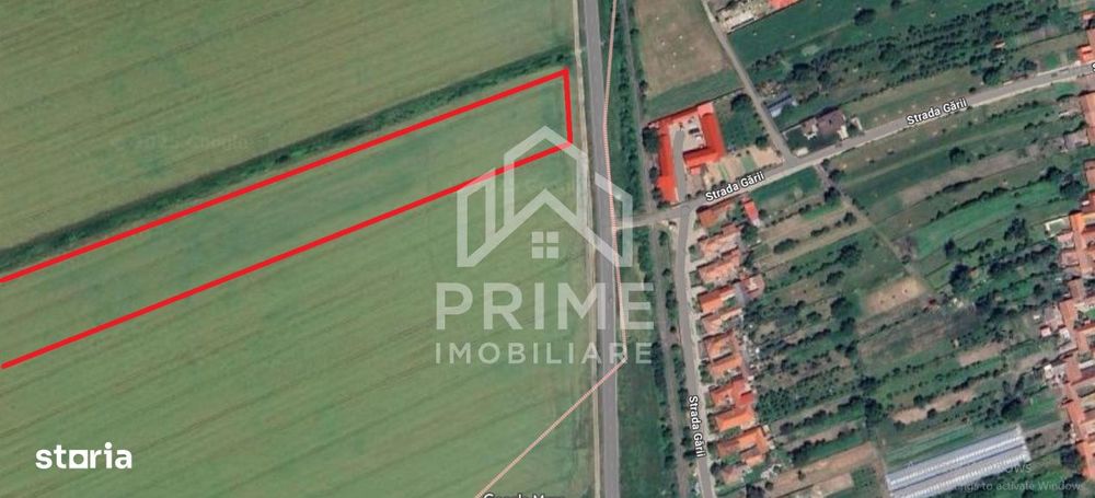 18600 MP - cea mai mare parcela din intravilanul VINEREA - DE VANZARE