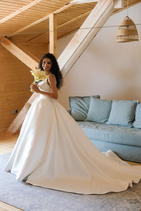 Rochie de mireasa cu trena