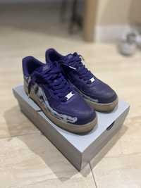 Nike Air Force 1 Purple Skeleton