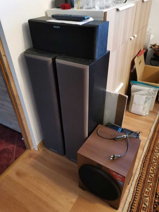 Vând receiver STR-DG520 și boxe Sony