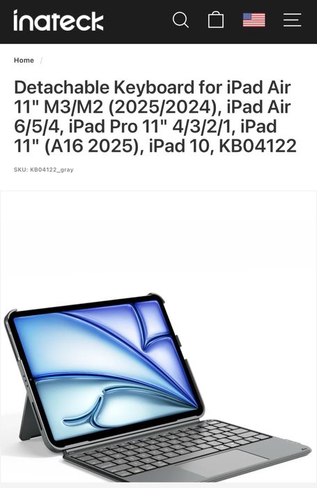 Tastatura Ipad AIR PRO 11” ipad 10