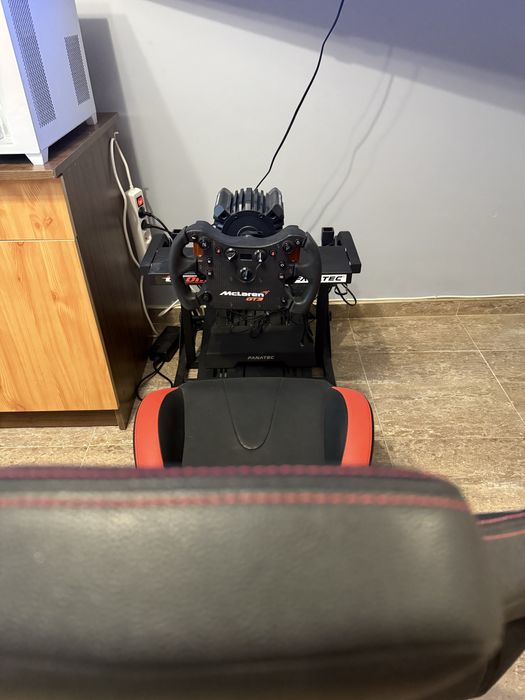 Fanatec Волан с педали, симулатор, dd pro,csl elite, mclaren wheel,