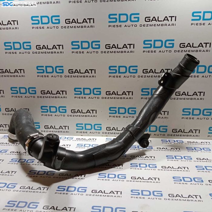 Conducta Presiune Aer Radiator Intercooler Turbo Turbina Turbosuflanta Volkswagen Passat B6 2.0 TDI CBAA CBAB CBAC CBDC 2005 - 2014 Cod 5N0145840F [2693]