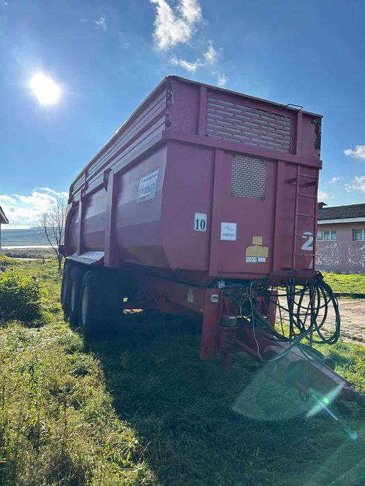 Remorca agricola transfer monococa Krampe Big Body 800 27 de t