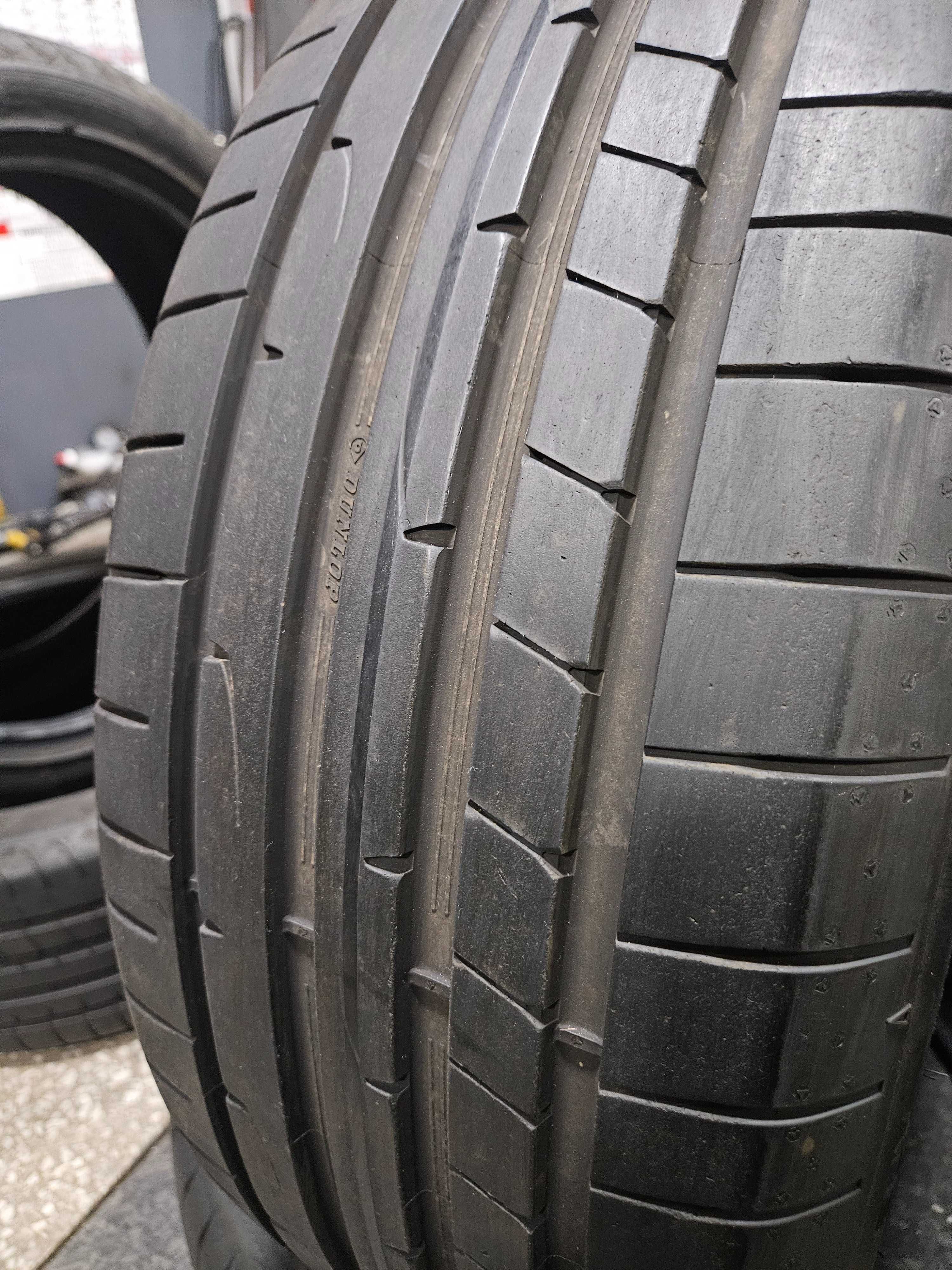 2бр 235/45/20  DUNLOP 7мм грайфер дот:22г безплатен монтаж