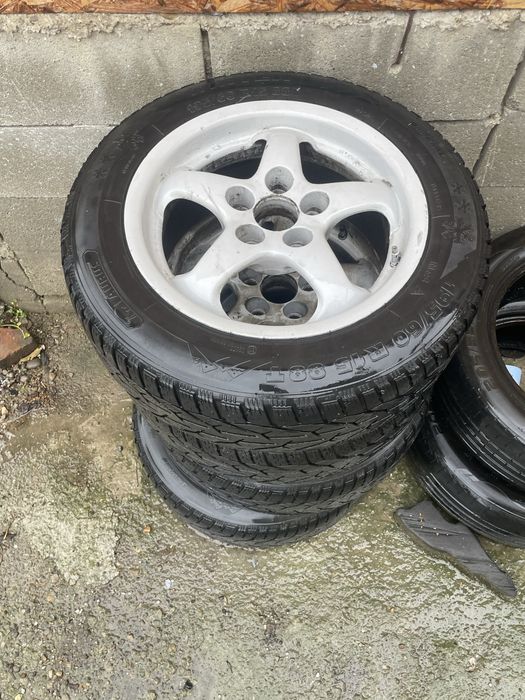 Jante opel 5x110 r15 cu anvelope taurus