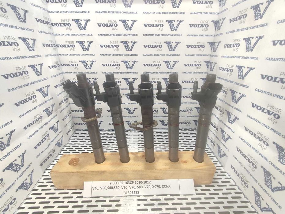 set 5 Injectoare VOLVO 2.0D3 E5 S40 V50 S40 S60 V40 XC70 XC60 2010 -