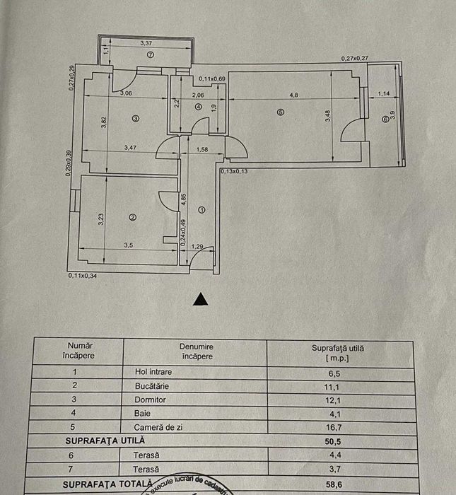 Apartament 2 cam, decomandat, etj 3/4 Tudor Vladimirescu, Nr. 229 IRUC
