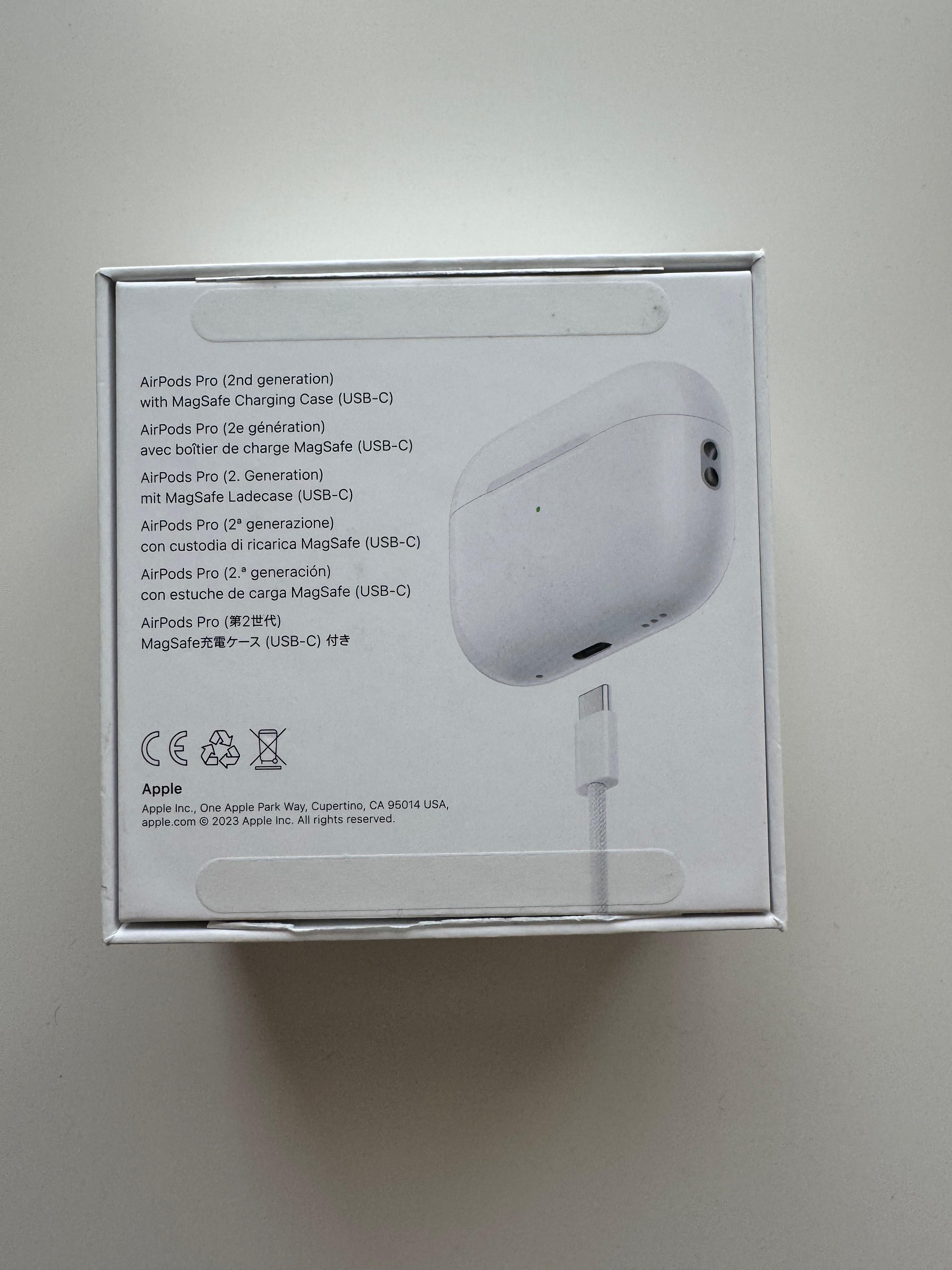 AirPods Pro (gen.2) cu carcasa de încarcare MagSafe (USB-C)