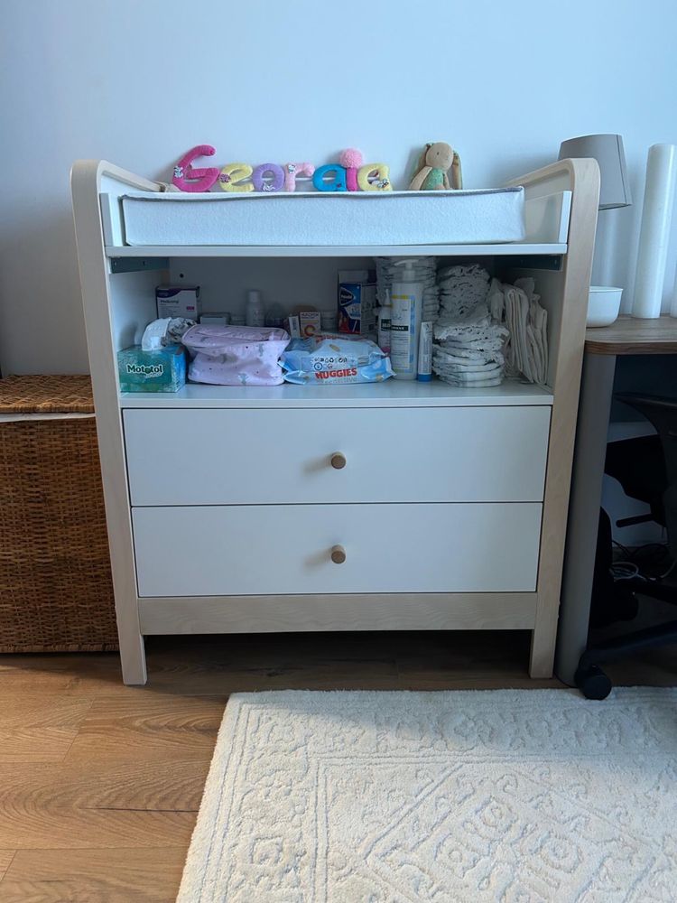 Masă înfăşat/comodă IKEA