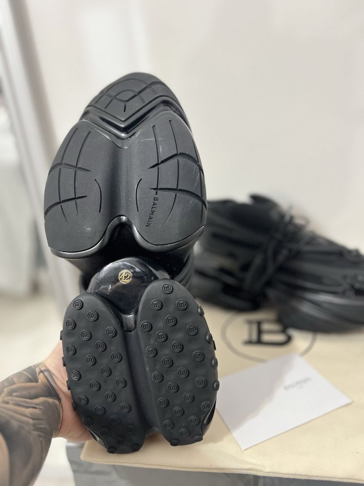 Adidasi Balmain unicorn 40 41 42 43 negru calitate premium