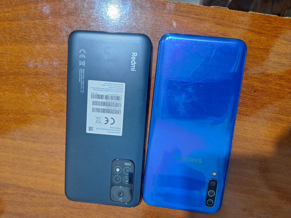Продаются два телефона, Redmi not 11 и Samsung A 50