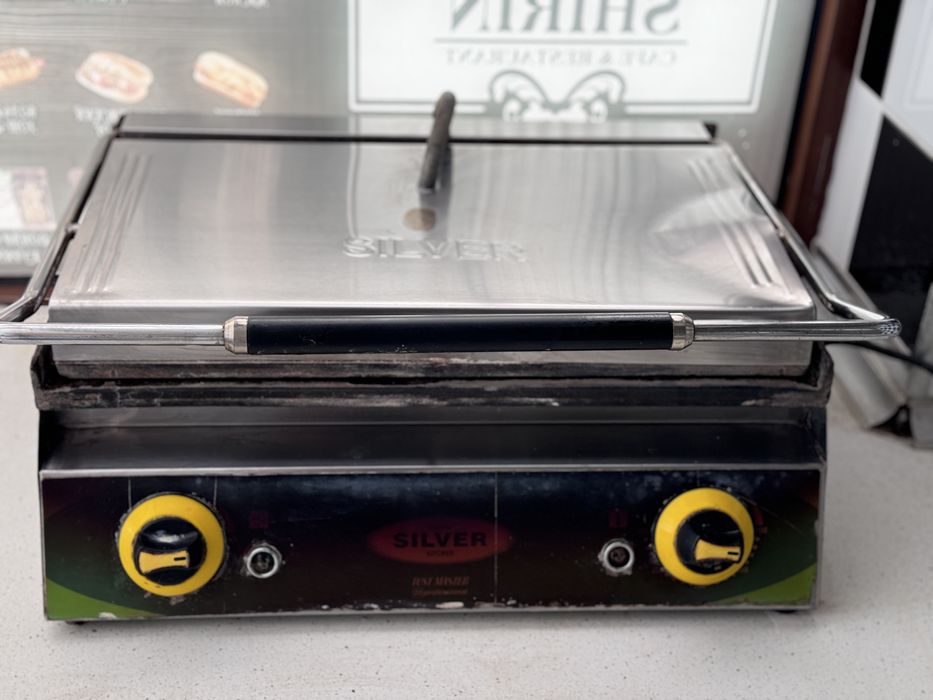 Silver Panini Grill (тостер)