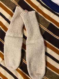 плетени  вълнени чорапи
