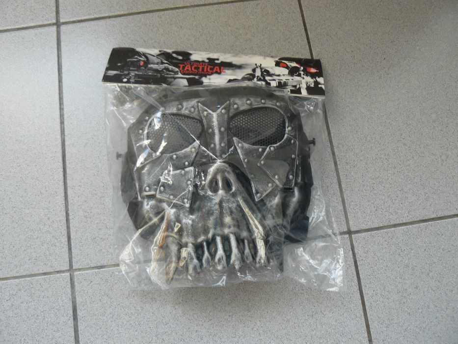 Masca Protectie Airsoft MAS-55 ULTIMATE TACTICAL, Noua, Silver